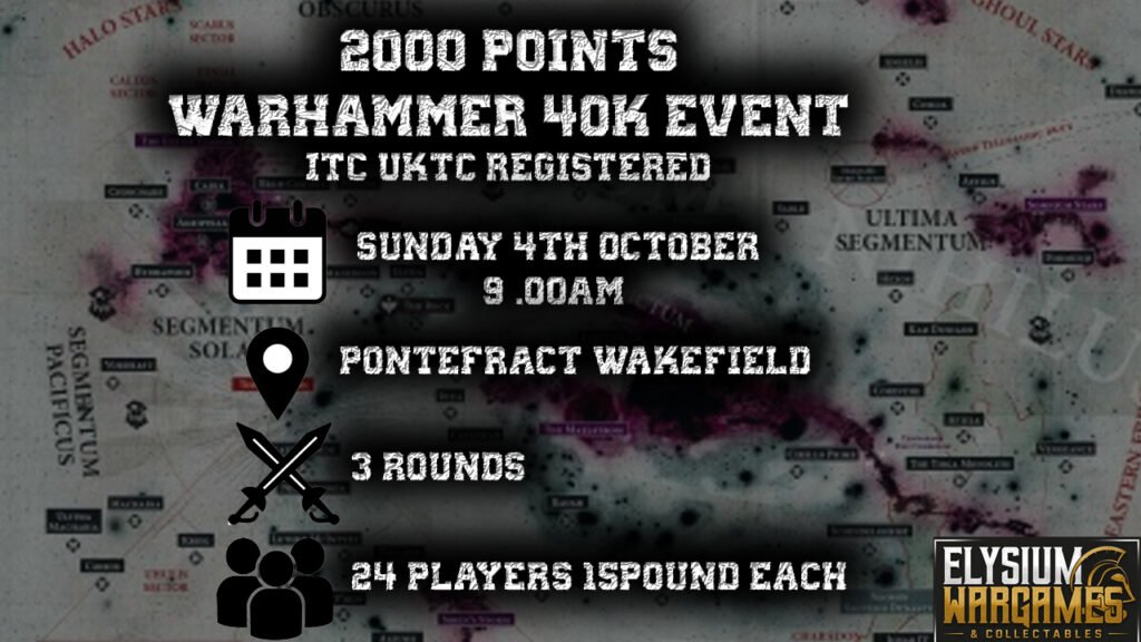 Warhammer 40K Tournament 4/10/26