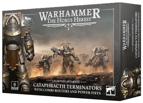 L/A: CATAPHRACTII TERMINATORS: PWR FISTS