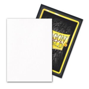 Dragon Shield - Dual Matte Standard Size Sleeves 100pk - Snow